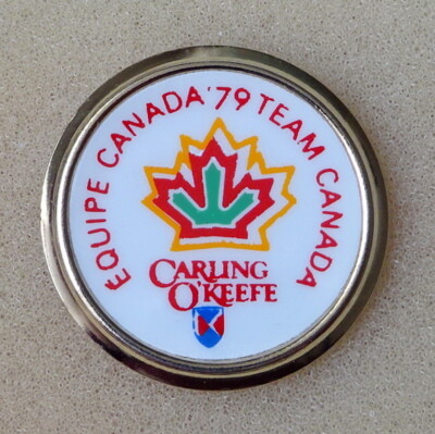 1979 Team CANADA Ice Hockey Button PIN Badge Equipe CANADA | eBay