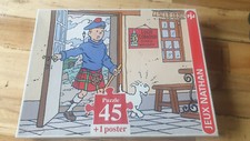 TINTIN - PUZZLE - 45 pièces - Nathan - Poster - PARA BD - complet