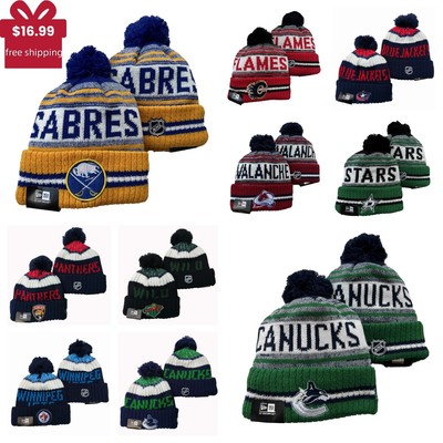 Winter Knit Hat Cap Beanie Pom Fleece Lined unisex  