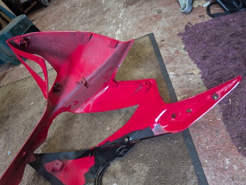 Honda VFR800 V-TEC Top Scheinwerfer Verkleidung Panel (rot) #OB - Bild 21 von 24