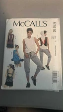 McCall's M7610 Misses XS - M Top, Shorts and Sweat Pants Sewing Pattern Uncut