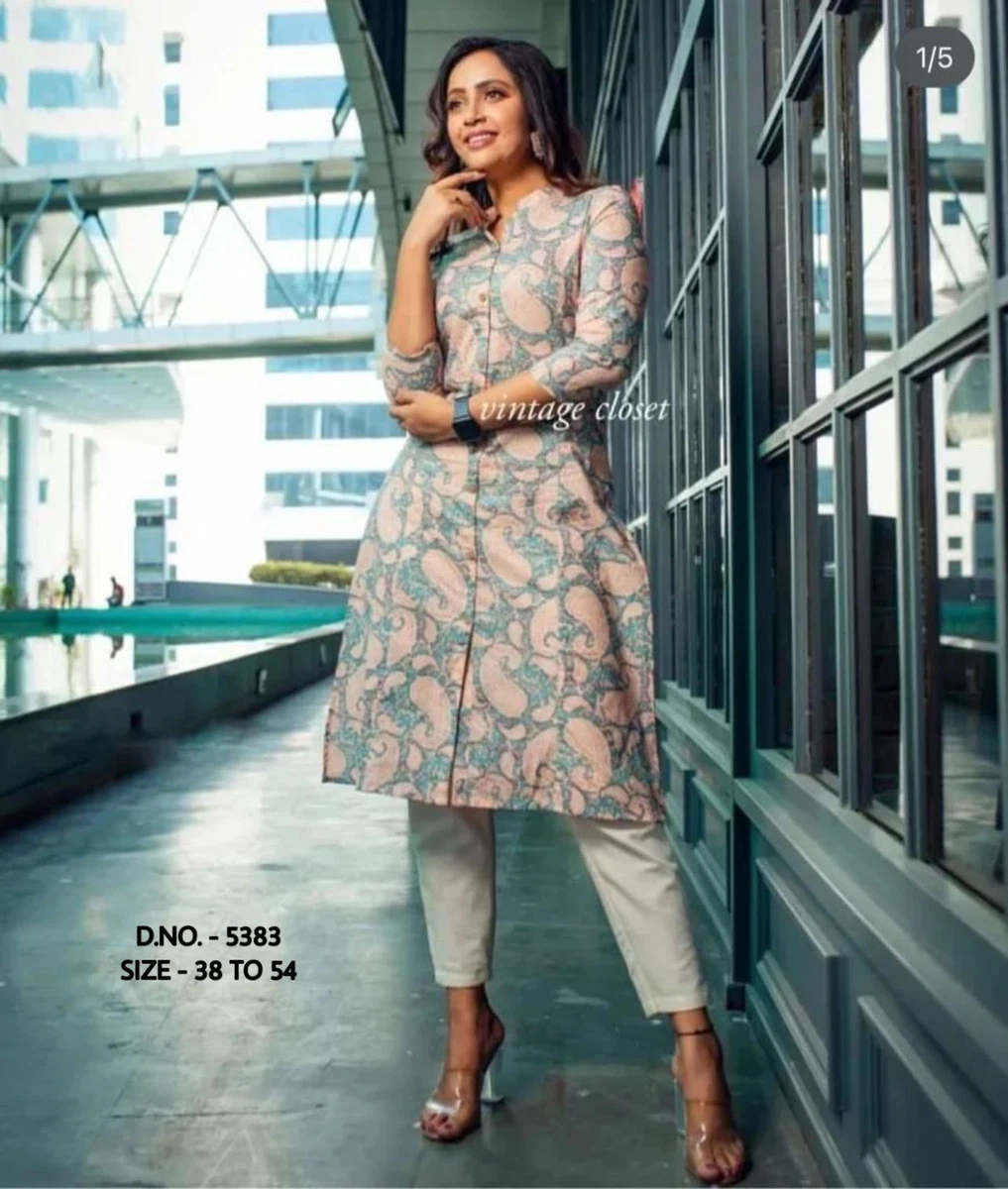 cotton kurta with palazzo