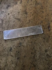 Vintage Payphone Telephone Plastic Window Sign Cover Snap In Label ￼￼Protector