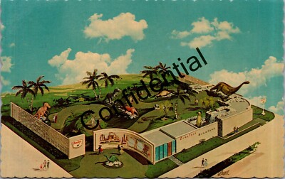 Prehistoric Dinosaur Dino Display Sinclair Dinoland At NY World's Fair P337