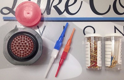 Connector - 56 Position Circular Receptacle w/ Contacts D38999/24WJ4PN ...