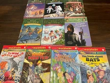 Magic Tree House Books 2, 4, 6, 7, 8 & Magic School Bus 1, 3, 11, 20 Book Lot