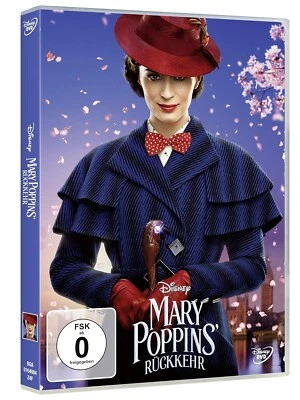 Mary Poppins' Rückkehr (2018)[DVD/Neu/OVP] Remake des Disney Musical - Bild 1 von 4