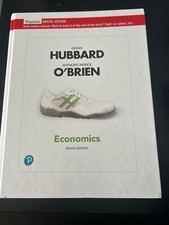 Economics by Glenn Hubbard & Anthony Patrick OBrien Rental Ver 8th Ed 2021 HC