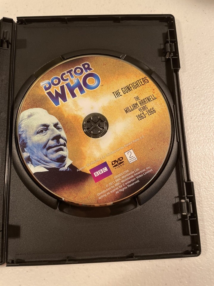 Doctor Who Classic The Gunfighters DVD Story 25 William Hartnell | eBay