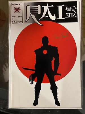 RAI #0 Signed By Jon Hartz Valiant Comics  1st Bloodshot NM