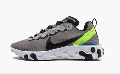 react element 55 trainer pumice / black / blue chill