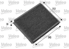 Valeo 698877 filter, interior air for Opel Vauxhall