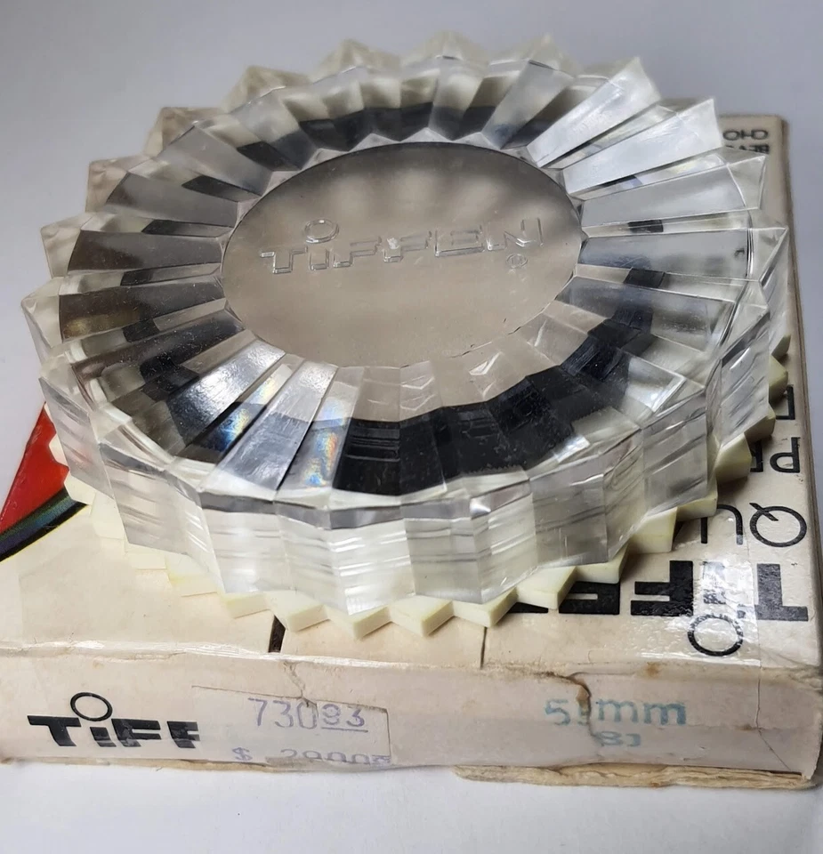 Tiffen 55mm 81 Light Balancing Glass Lens Filter 55 mm E-55 USA - Image 2 of 3