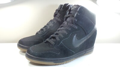 Size 8 - Nike Dunk Sky Essential High Black Gum W for sale online
