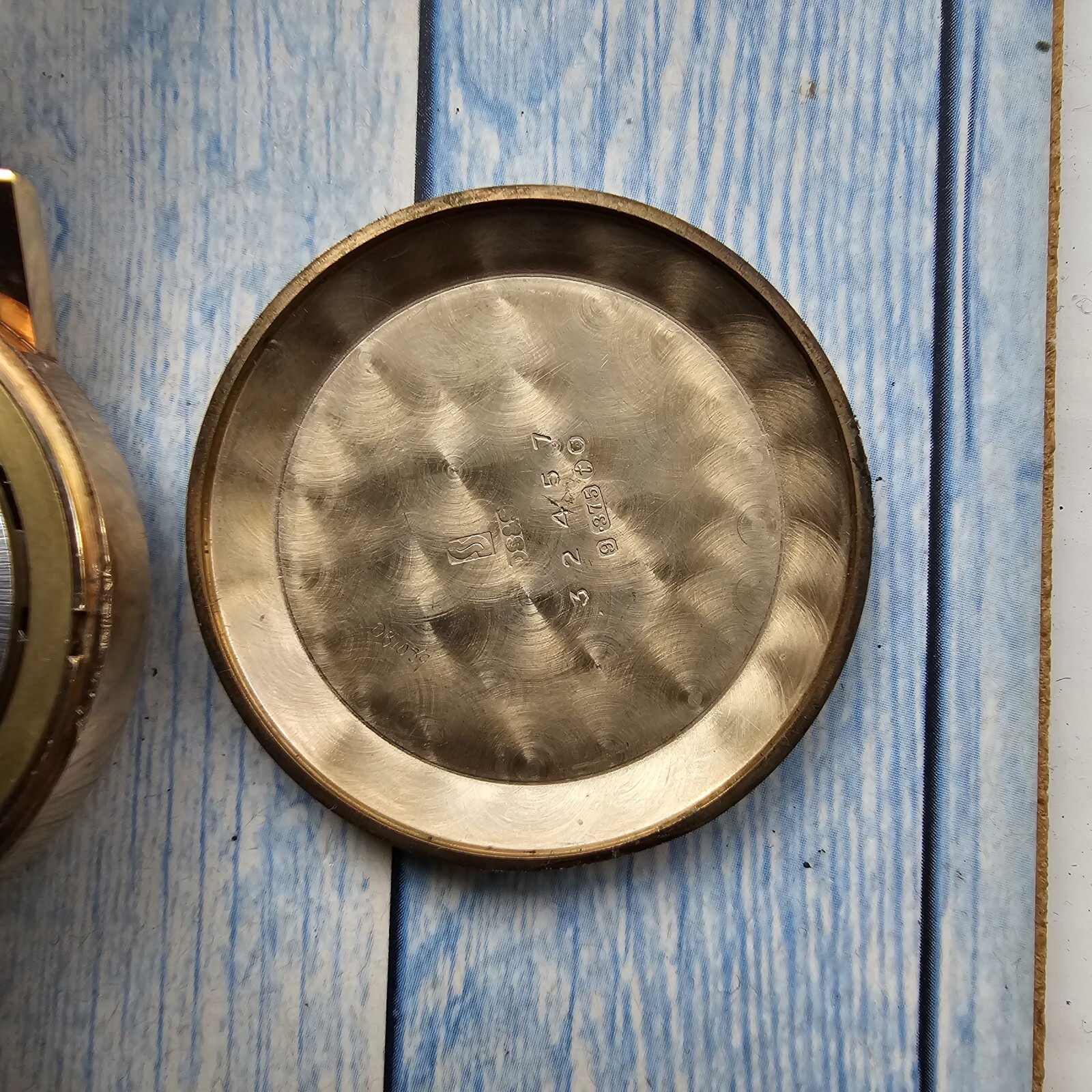 Vintage 9k Solid Gold Garrard Automatic Men's Wat… - image 9