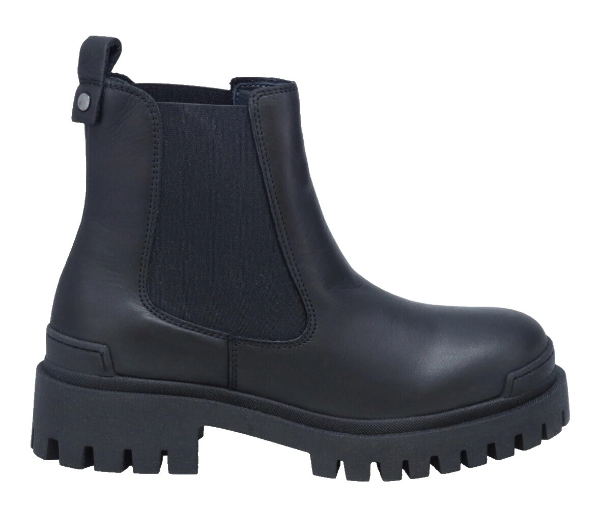 Leather Upper Solid Miz Mooz for Women