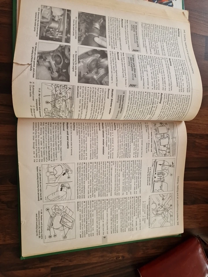 HAYNES FORD ESCORT & ORION - SERVICE AND REPAIR MANUAL (SEPT 1990 - 2000) - Image 3 of 4