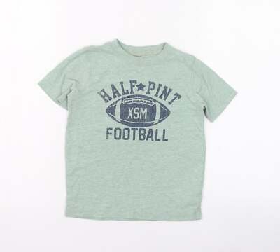 Carter's Jungen grün Baumwollmischung T-Shirt Größe 4 Jahre-Amer