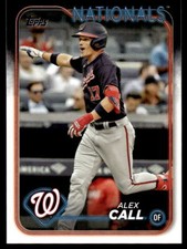 2024 Topps Series 2 #496 Alex Call Washington Nationals