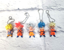 Bandai UDM Burst 52 SUPER DRAGONBALL HEROES 5x LOTE GOKU UI SSJB Llavero Cápsula