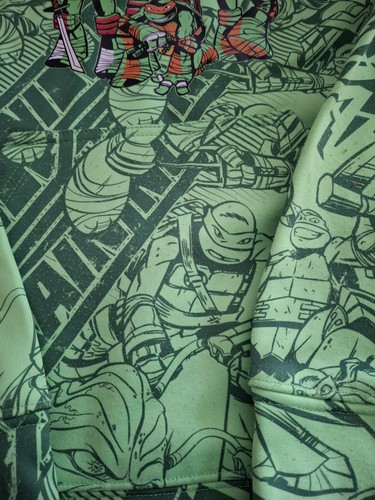 teenage ninja mutant turtles Hoodie Boys M Size 8 - Picture 4 of 16