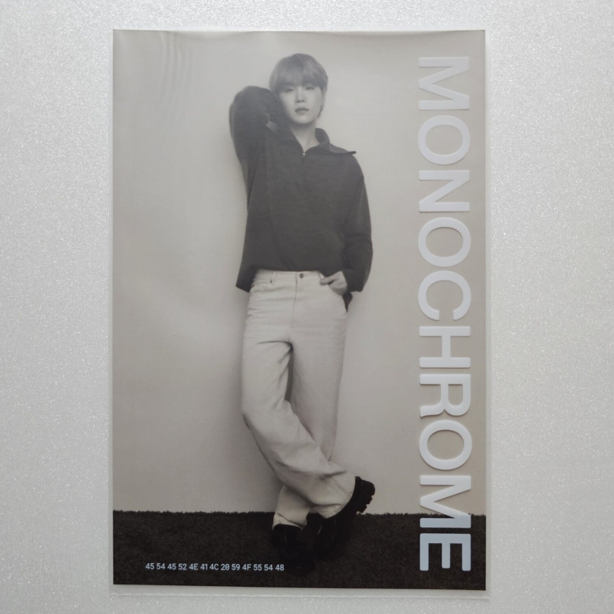 BTS ポップアップMONOCHROME Tシャツ　Mサイズ BTS jin ジン LA pop up Tshirt M サイズ - メルカリ