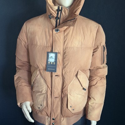 Belstaff Size US 44 Wave Dye Nylon Puffer Retail $795 