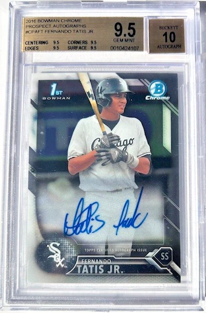 Bowman Fernando Tatis Jr. Baseball 2016 Season Sports Trading