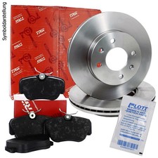 TRW Bremsscheiben 336mm + Bremsbeläge vorne für Volvo XC90 1 275 D5