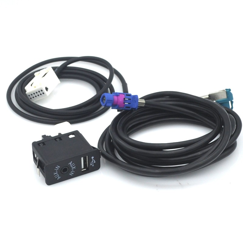Retrofit USB HUB Armrest HSD Cable Combox MULF2 For BMW CIC F30