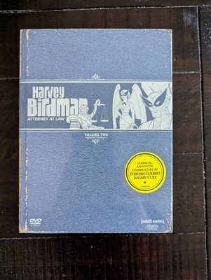 Harvey Birdman Attorney at Law Volume 2 Two DVD Out of Print RARE Adult Swim NEW