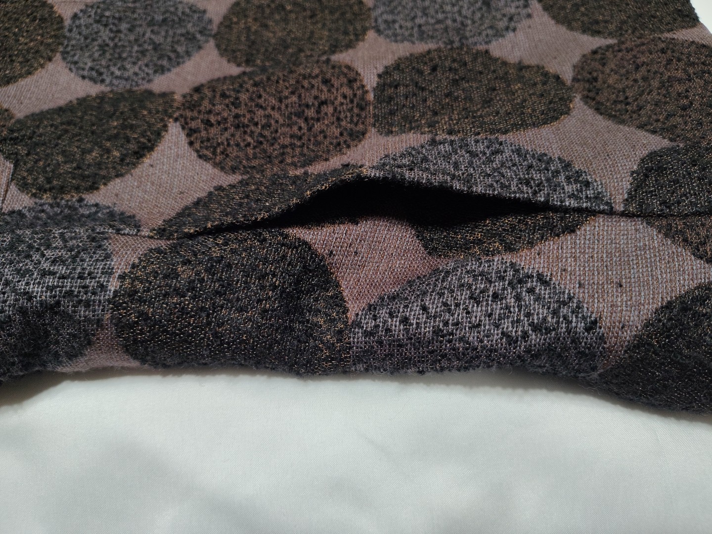 DRIES VAN NOTEN Wool Blend Circle Pattern Blazer … - image 13