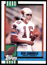 1990 Topps Rich Camarillo Phoenix Cardinals #436