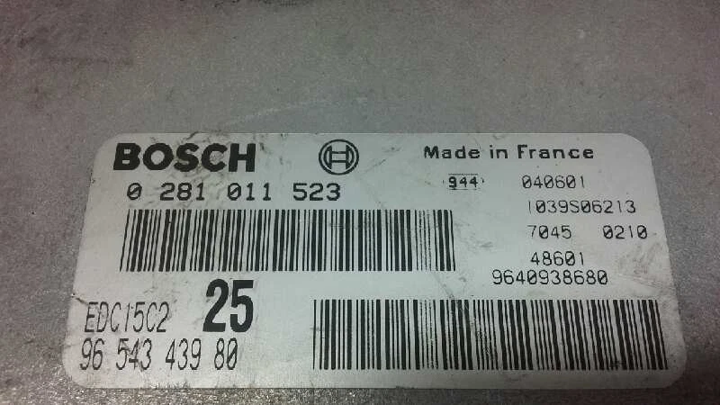 0281011523 CENTRALINA MOTORE / 1039S06213 / 9654343980 / 917337 PER PEUGEOT 505 - Immagine 4 di 4