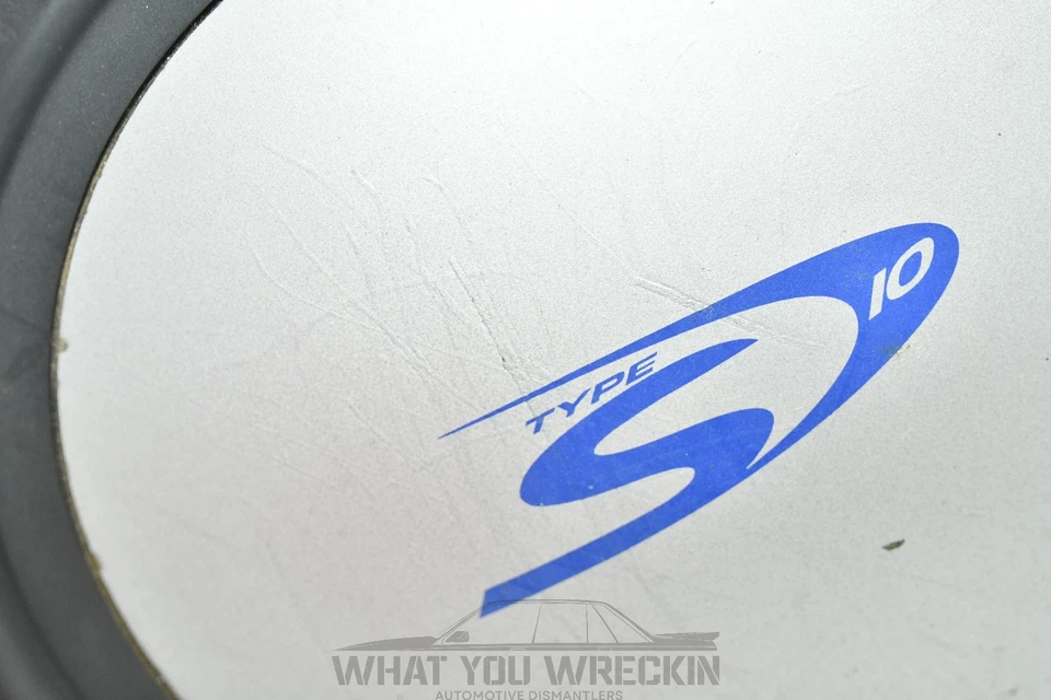 ALPINE TYPE S 10" DUAL 4-OHM VOICE COIL SUBWOOFER / SUB - SWS-1041D - 600W AUDIO - image 3 of 4