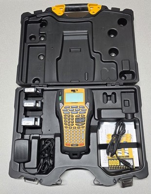 DYMO RHINO 6000 Professional Label Maker In Case Pro With Labels Li-Ion Battery!
