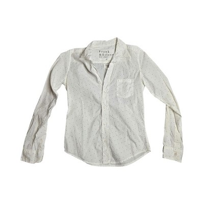 Frank & Eileen Barry Micro Heart Print Top Size: XS