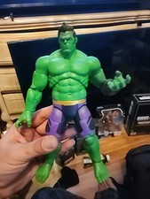 Marvel Legends Series Totally Awesome Hulk BAF Figure Complete - Incredible Hulk