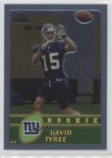 2003 Topps Chrome Rookie David Tyree #260 0dk