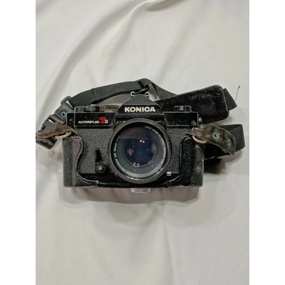 Estuche de lente para cámara fotográfica Konica Autoreflex T3 SLR 35 mm Hexanon AR 50 mm F1,7 Foto 2 de 4