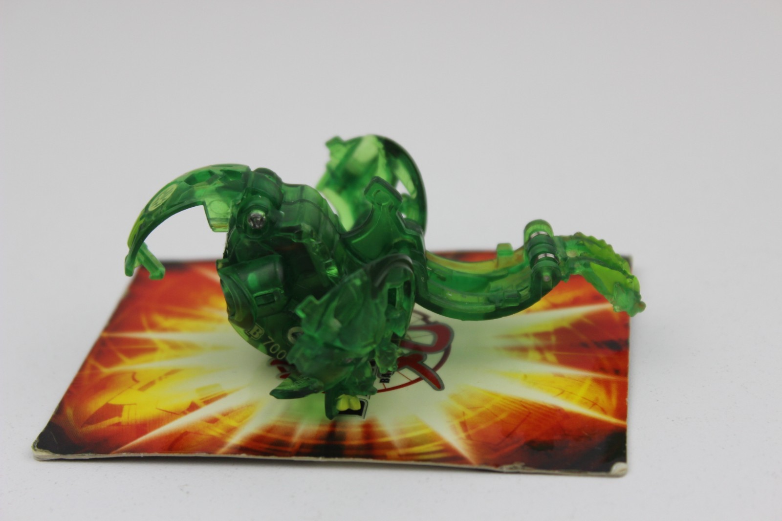 Bakugan Legends Nova Nillious Green Light-Up Action Figure