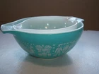 Pyrex 2 bowls Amish Rooster Butterprint 442&441