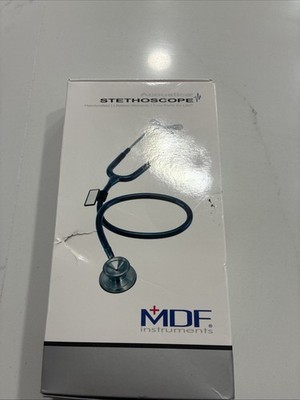 MDF Instruments Stethoscope Acoustica MDF747XPP09 Handcrafted MDF9 Aqua Green