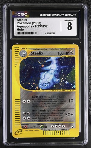 Steelix graded CGC 8 for sale on eBay