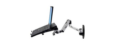 Ergotron 45-360-026 LX Sit-Stand Desk Arm for Displays up to 42'' N/R