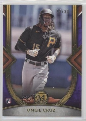 2022 Topps Museum Collection Amethyst 5/99 Oneil Cruz #88 Rookie RC 0y0n