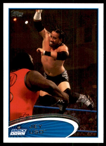 2012 Topps Wwe Jey Uso #18 Tw2476