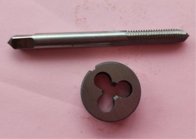 1pc   Machine 12-32 UNS Plug Tap and 1pc 12-32 UNS Die Threading Tool #lk