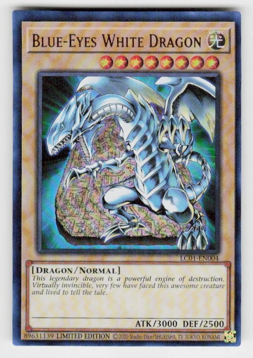 Blue-Eyes White Dragon LC01-EN004 Legendary Collection: 25th