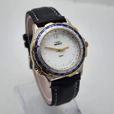 VINTAGE TIMEX INDIGLO WR 30M Black/White CLASSIC MEN'S Analog Watch